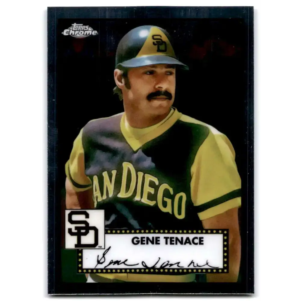 2021 Topps Chrome Platinum Anniversary #573 Gene Tenace NM-MT San Diego Padres Baseball Card - Baseball Card Single
