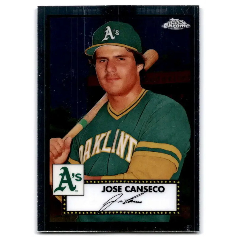 2021 Topps Chrome Platinum Anniversary #579 Jose Canseco NM-MT Oakland Athletics Baseball Card - Baseball Card Single