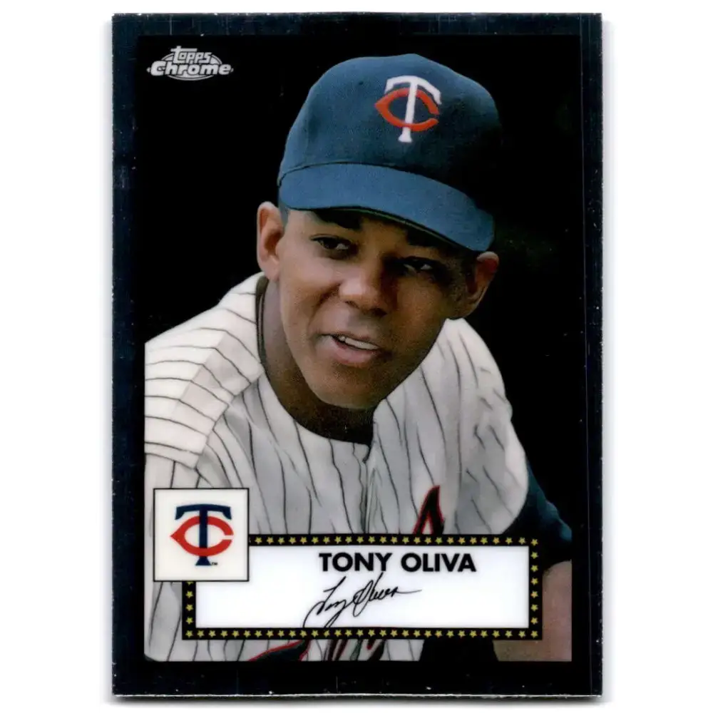 2021 Topps Chrome Platinum Anniversary #593 Tony Oliva NM-MT Minnesota Twins Baseball Card - Baseball Card Single