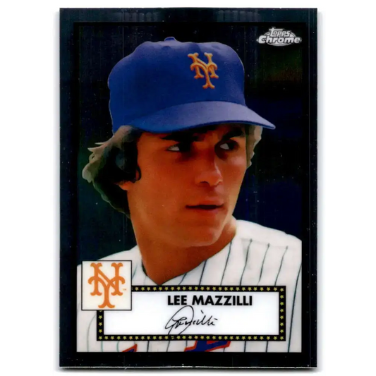 2021 Topps Chrome Platinum Anniversary #596 Lee Mazzilli NM-MT New York Mets Baseball Card - Baseball Card Single