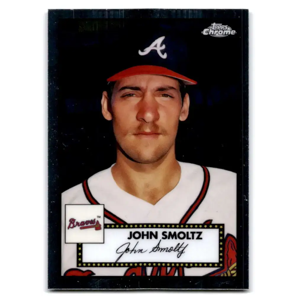 2021 Topps Chrome Platinum Anniversary #600 John Smoltz NM-MT Atlanta Braves Baseball Card - Baseball Card Single
