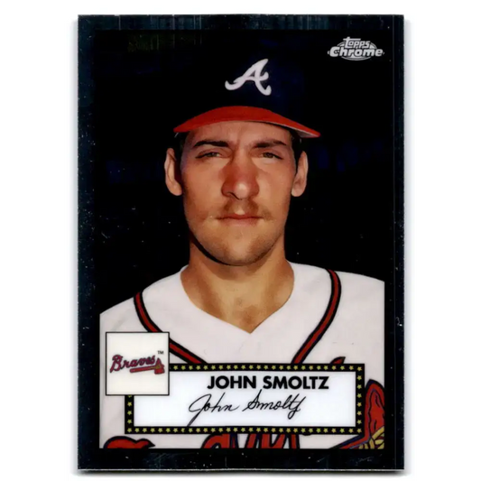 2021 Topps Chrome Platinum Anniversary #600 John Smoltz NM-MT Atlanta Braves Baseball Card - Baseball Card Single