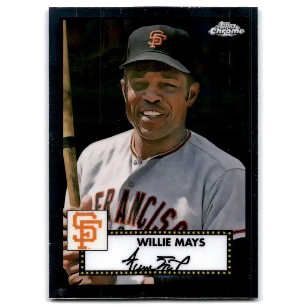 2021 Topps Chrome Platinum Anniversary #618 Willie Mays NM-MT San Francisco Giants Baseball Card - Baseball Card Single