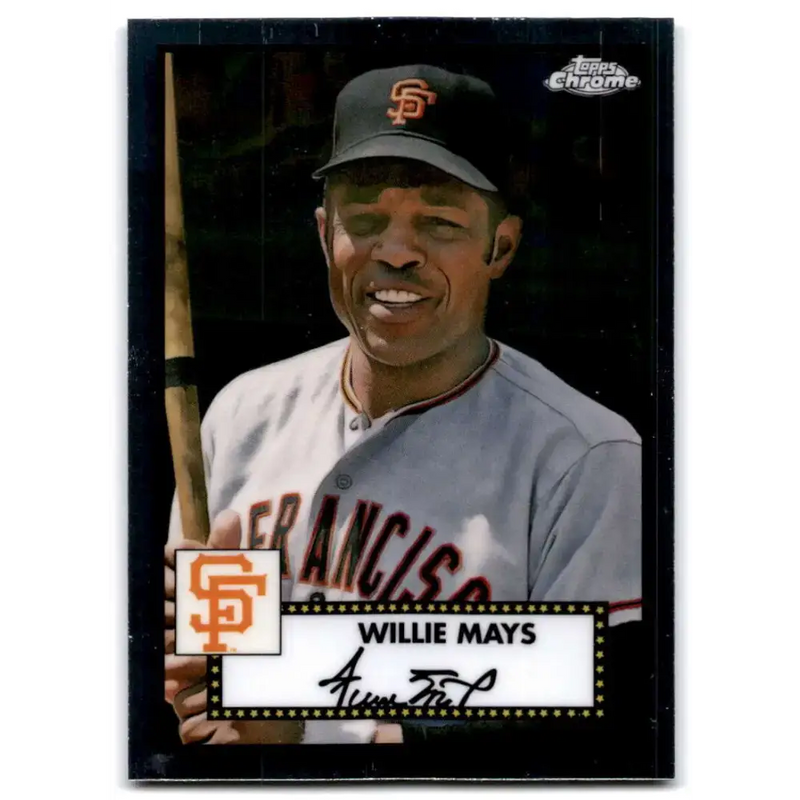 2021 Topps Chrome Platinum Anniversary #618 Willie Mays NM-MT San Francisco Giants Baseball Card - Baseball Card Single