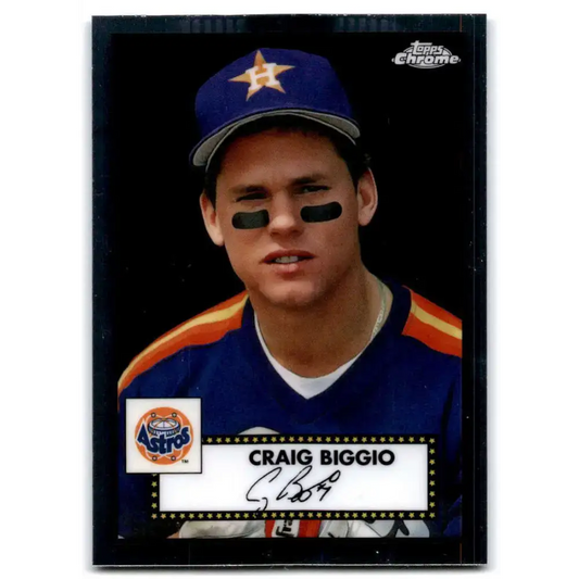 2021 Topps Chrome Platinum Anniversary #628 Craig Biggio NM-MT Houston Astros Baseball Card - Baseball Card Single
