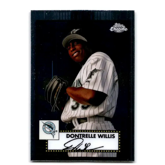 2021 Topps Chrome Platinum Anniversary #629 Dontrelle Willis NM-MT Florida Marlins Baseball Card - Baseball Card Single