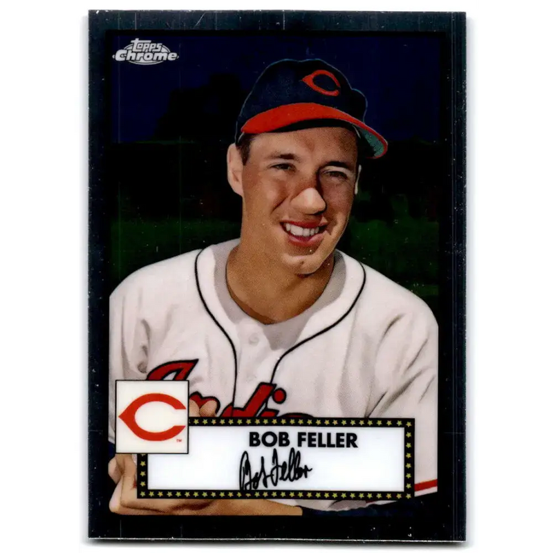 2021 Topps Chrome Platinum Anniversary #636 Bob Feller NM-MT Cleveland Indians Baseball Card - Baseball Card Single