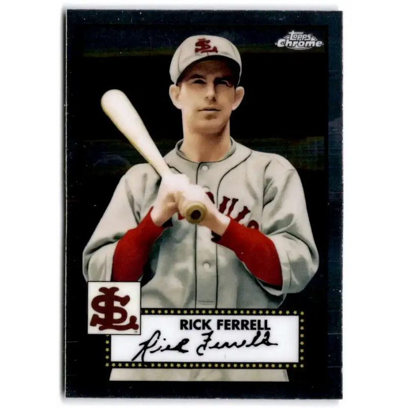 2021 Topps Chrome Platinum Anniversary #637 Rick Ferrell NM-MT St.Louis Browns Baseball Card - Baseball Card Single
