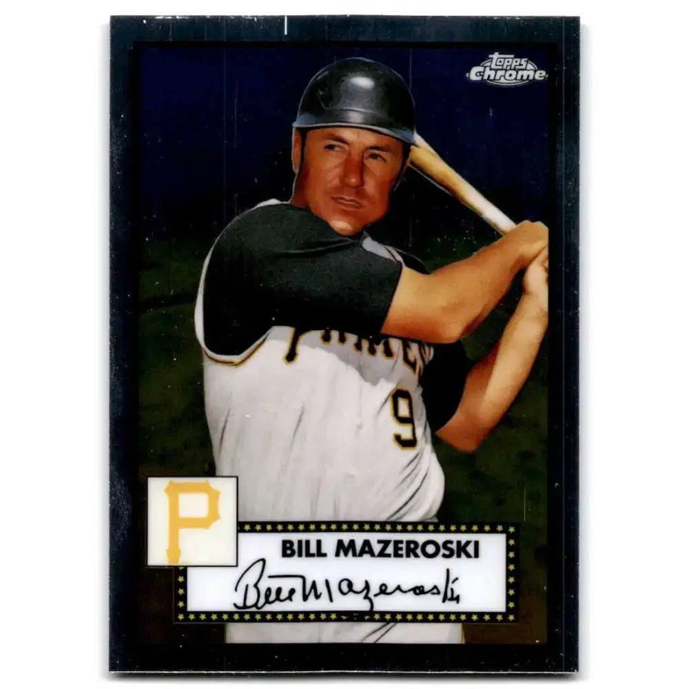 2021 Topps Chrome Platinum Anniversary #655 Bill Mazeroski NM-MT Pittsburgh Pirates Baseball Card - Baseball Card Single