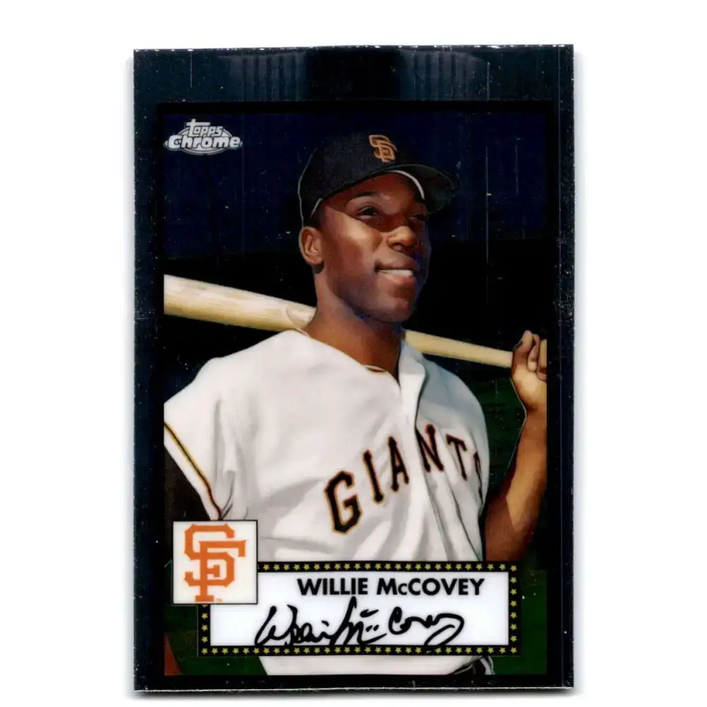 2021 Topps Chrome Platinum Anniversary #656 Willie McCovey NM-MT San Francisco Giants Baseball Card - Baseball Card