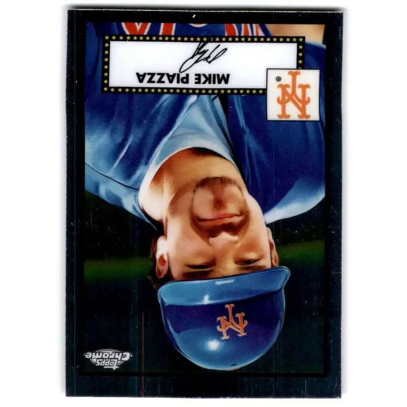 2021 Topps Chrome Platinum Anniversary #662 Mike Piazza NM-MT New York Mets Baseball Card - Baseball Card Single
