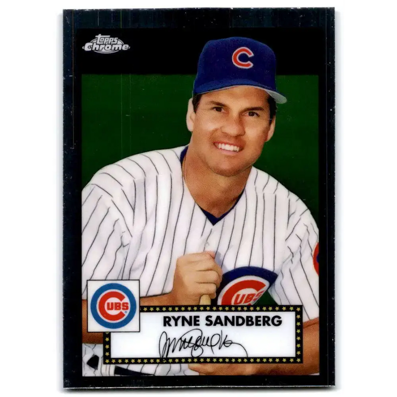 2021 Topps Chrome Platinum Anniversary #668 Ryne Sandberg NM-MT Chicago Cubs Baseball Card - Baseball Card Single