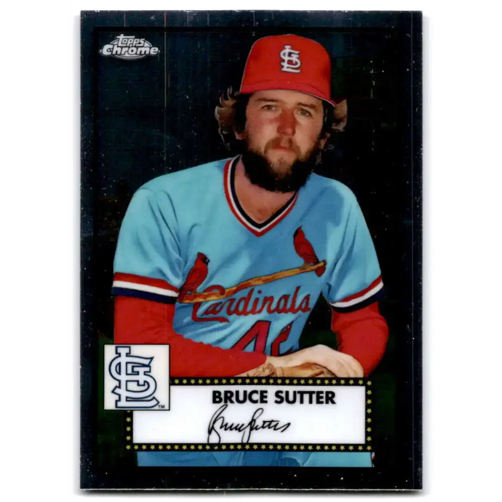 2021 Topps Chrome Platinum Anniversary #673 Bruce Sutter NM-MT St. Louis Cardinals Baseball Card - Baseball Card Single