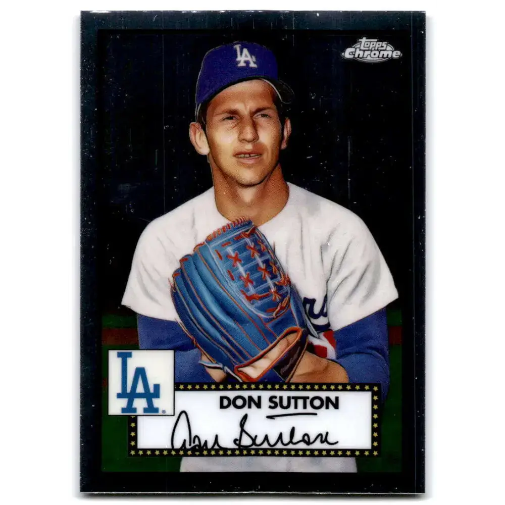 2021 Topps Chrome Platinum Anniversary #674 Don Sutton NM-MT Los Angeles Dodgers Baseball Card - Baseball Card Single