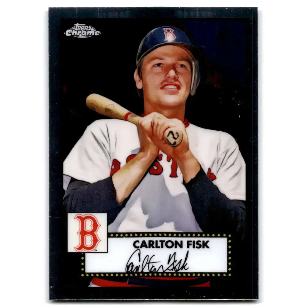 2021 Topps Chrome Platinum Anniversary #679 Carlton Fisk NM-MT Boston Red Sox Baseball Card - Baseball Card Single