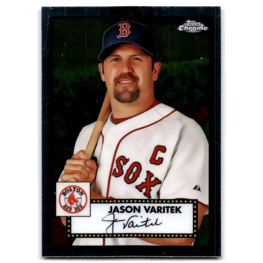 2021 Topps Chrome Platinum Anniversary #681 Jason Varitek NM-MT Boston Red Sox Baseball Card - Baseball Card Single
