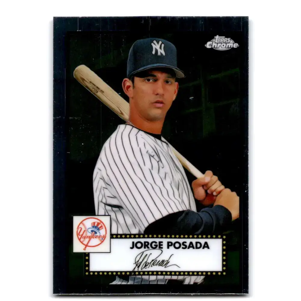 2021 Topps Chrome Platinum Anniversary #683 Jorge Posada NM-MT New York Yankees Baseball Card - Baseball Card Single