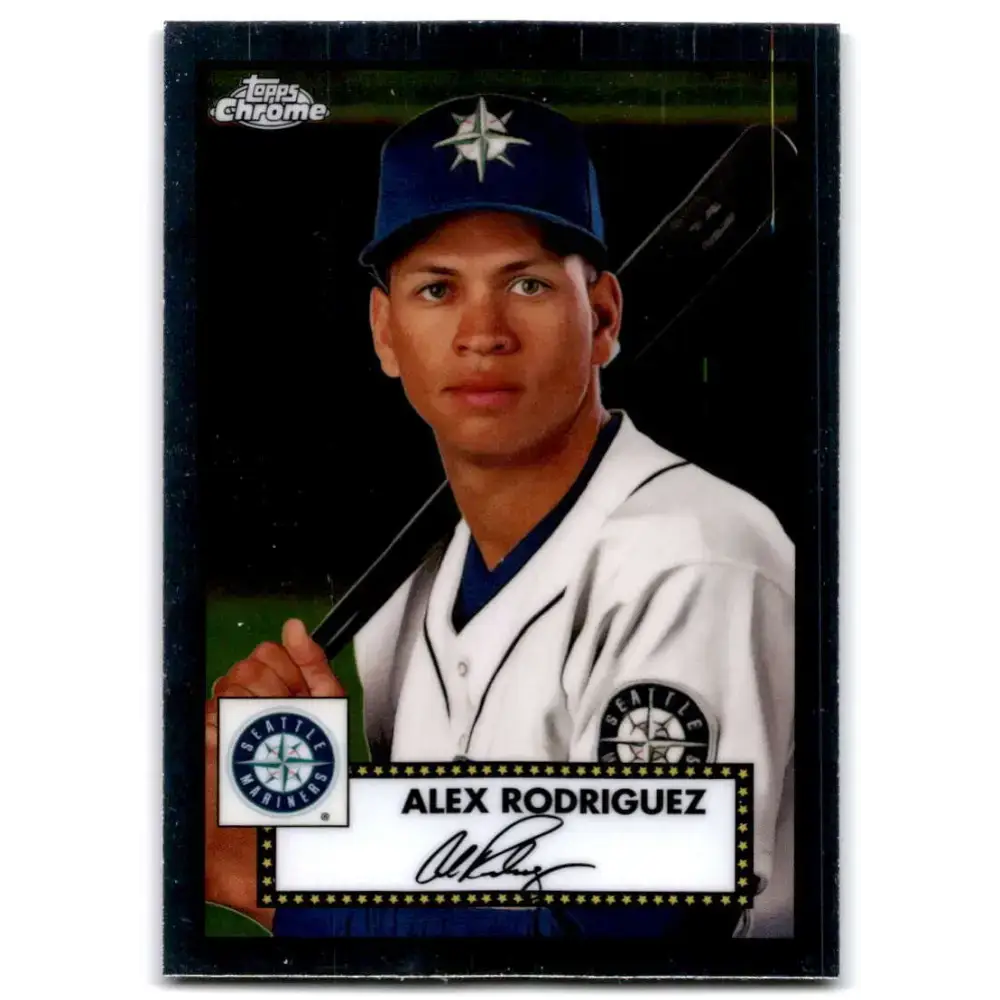 2021 Topps Chrome Platinum Anniversary #689 Alex Rodriguez NM-MT Seattle Mariners Baseball Card - Baseball Card Single