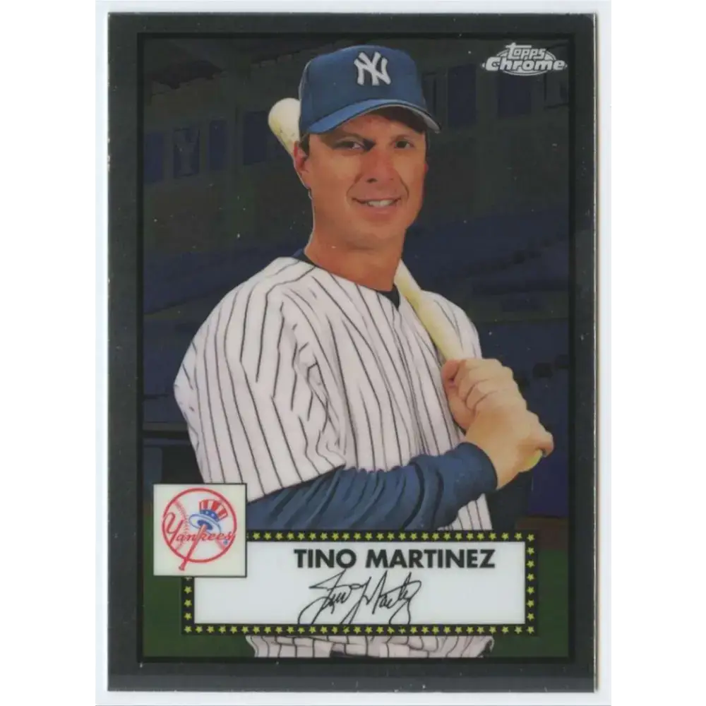 2021 Topps Chrome Platinum Anniversary #691 Tino Martinez NM-MT New York Yankees Baseball Card - Baseball Card Single