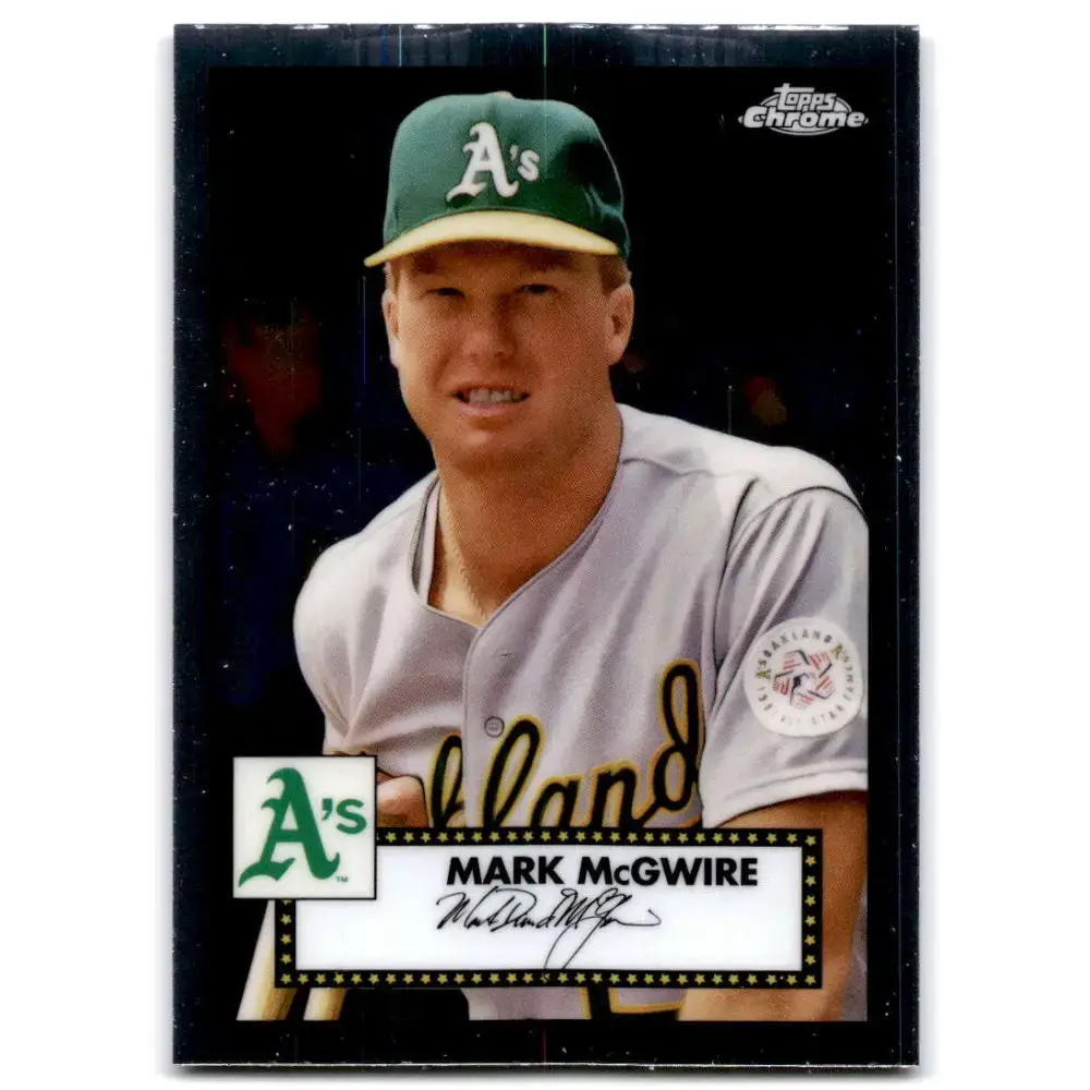 2021 Topps Chrome Platinum Anniversary #694 Mark McGwire NM-MT Oakland Athletics Baseball Card - Baseball Card Single