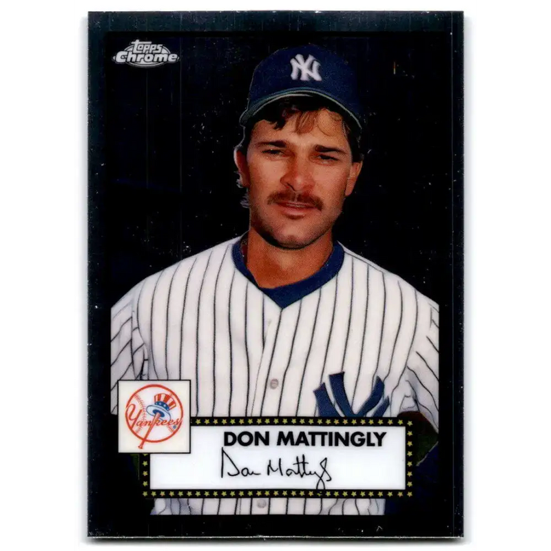 2021 Topps Chrome Platinum Anniversary #696 Don Mattingly NM-MT New York Yankees Baseball Card - Baseball Card Single