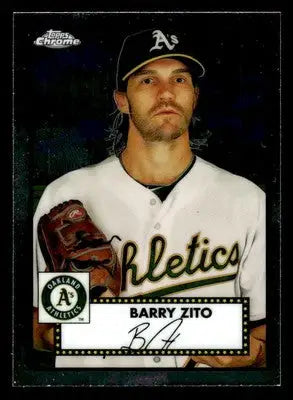 2021 Topps Chrome Platinum Anniversary #698 Barry Zito - Baseball Card Single