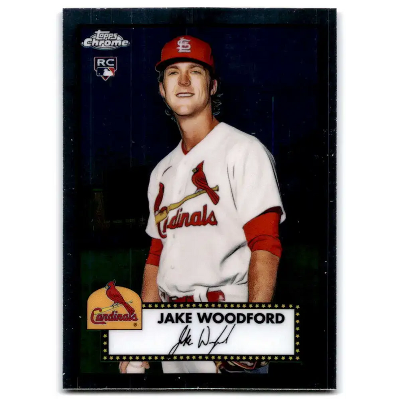 2021 Topps Chrome Platinum Anniversary #91 Jake Woodford NM-MT RC Rookie St. Louis Cardinals Baseball Card - Baseball