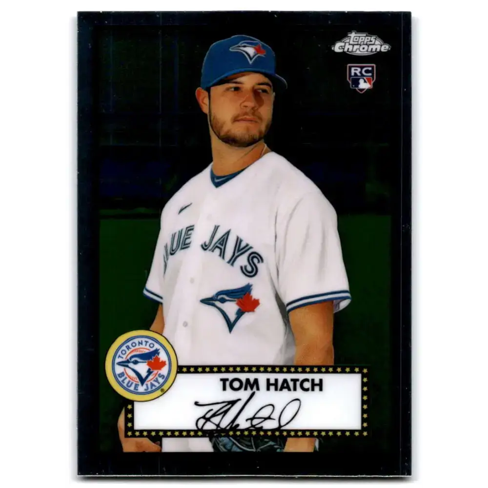 2021 Topps Chrome Platinum Anniversary #97 Tom Hatch NM-MT RC Rookie Toronto Blue Jays Baseball Card - Baseball Card