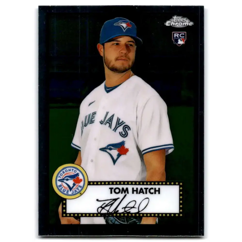 2021 Topps Chrome Platinum Anniversary #97 Tom Hatch NM-MT RC Rookie Toronto Blue Jays Baseball Card - Baseball Card