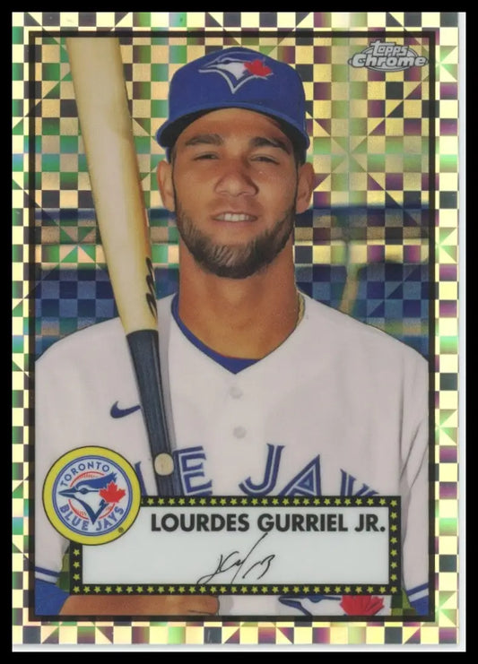 2021 Topps Chrome Platinum Anniversary - X-Fractors Lourdes Gurriel Jr. 400 NM - Baseball Card Single