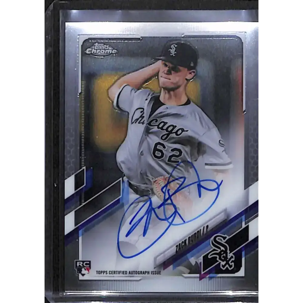 2021 Topps Chrome #RA-ZB Zack Burdi Rookie Auto NM-MT Baseball Card - Baseball Card Single