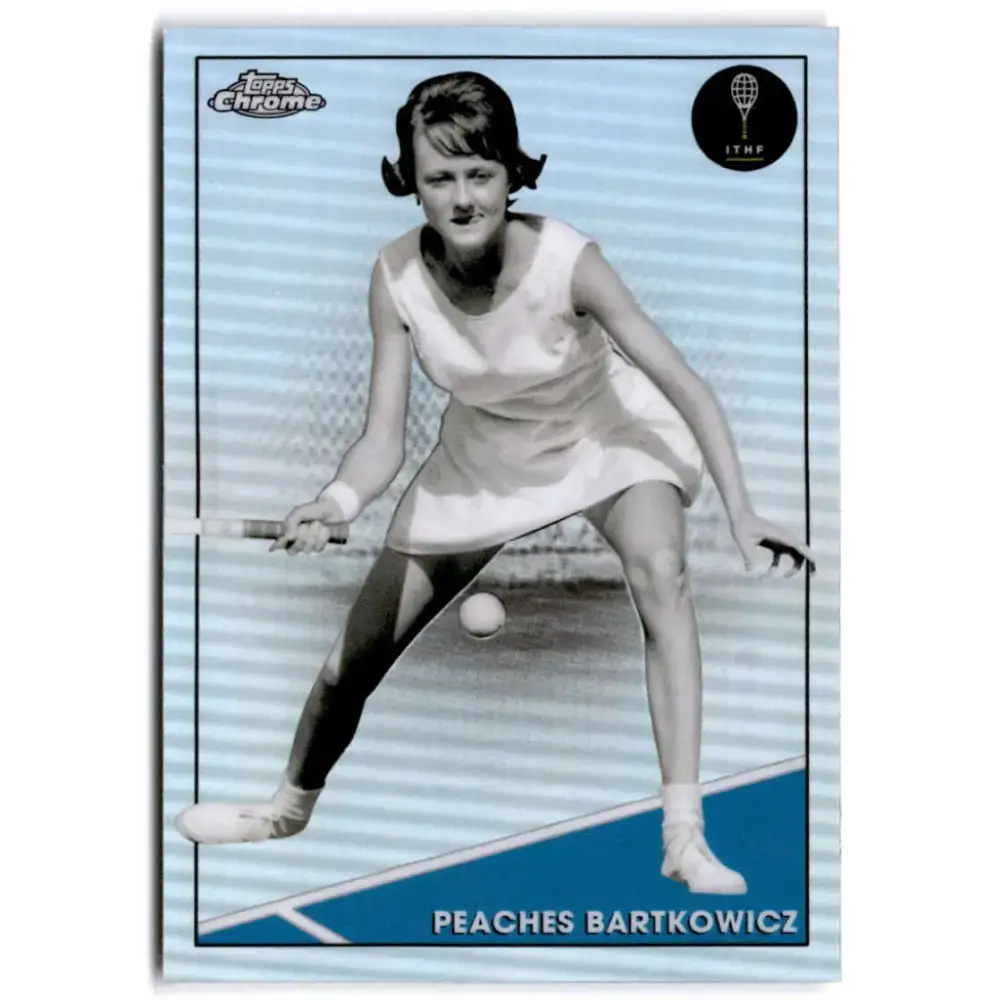 2021 Topps Chrome Refractor #3 Peaches Bartkowicz NM-MT Tennis Card - Other