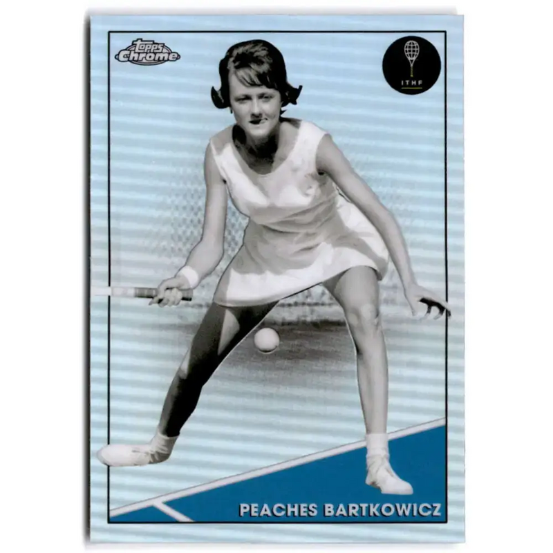 2021 Topps Chrome Refractor #3 Peaches Bartkowicz NM-MT Tennis Card - Other