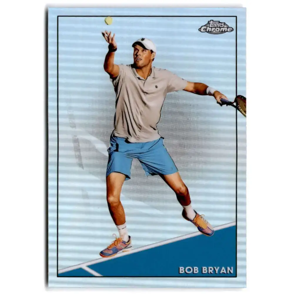 2021 Topps Chrome Refractor #9 Bob Bryan NM-MT Tennis Card - Other