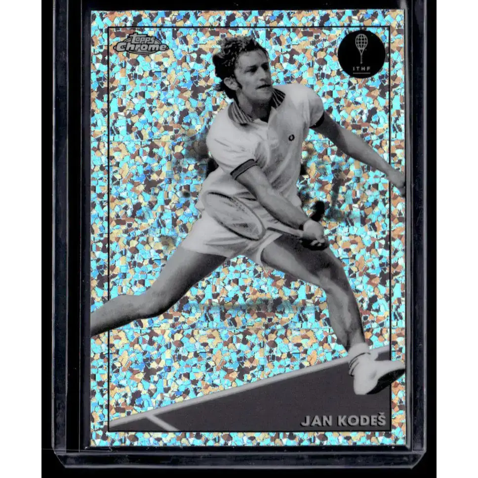 2021 Topps Chrome Refractor Black/White Mini Diamond #36 Jan Kodes NM-MT Tennis Card - Other