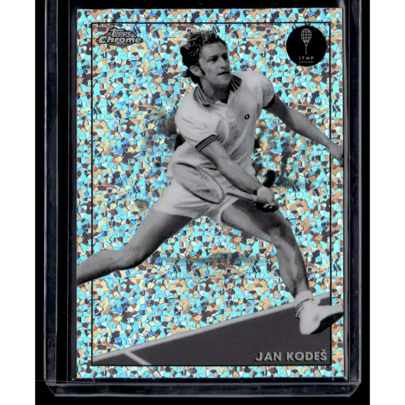 2021 Topps Chrome Refractor Black/White Mini Diamond #36 Jan Kodes NM-MT Tennis Card - Other