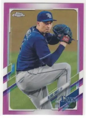 2021 Topps Chrome Refractor Pink #43 Blake Snell NM-MT Rays - Baseball Card Single