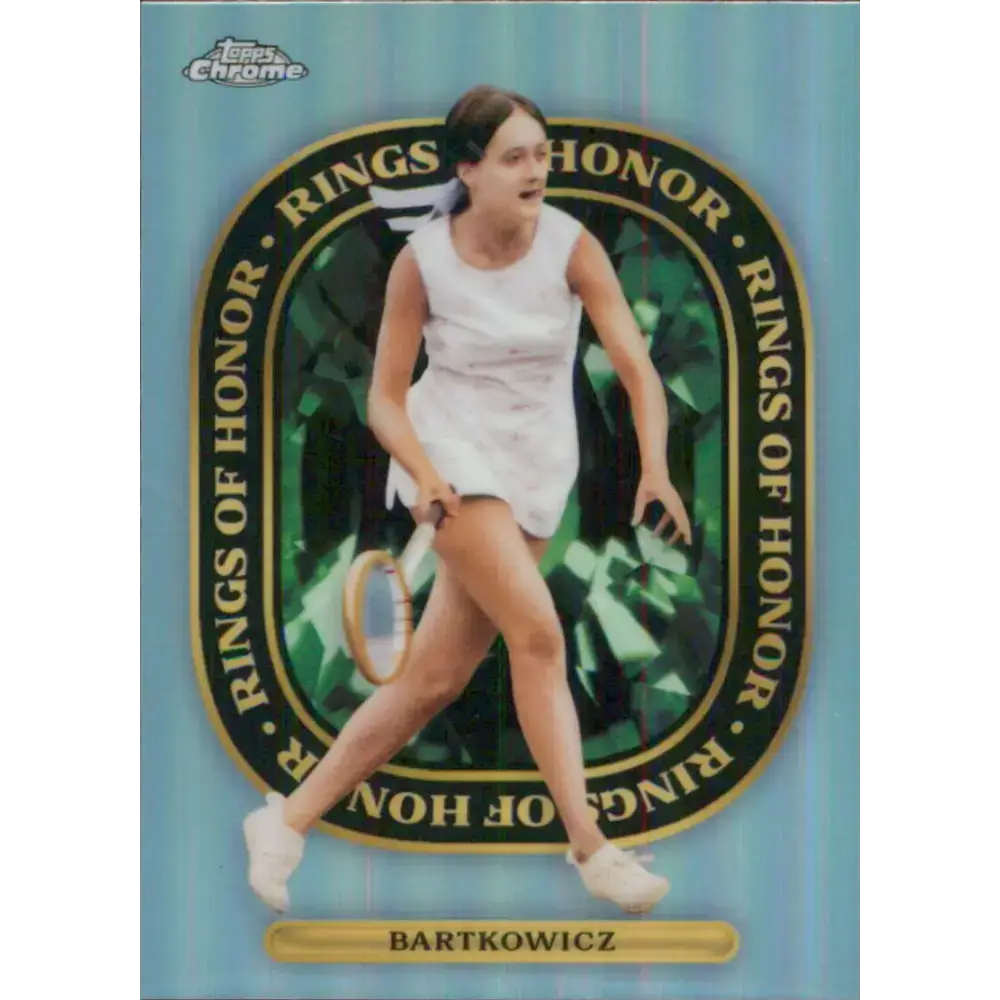 2021 Topps Chrome Rings of Honor Refractor #ROH-5 Peaches Bartkowicz NM-MT Tennis Card - Other