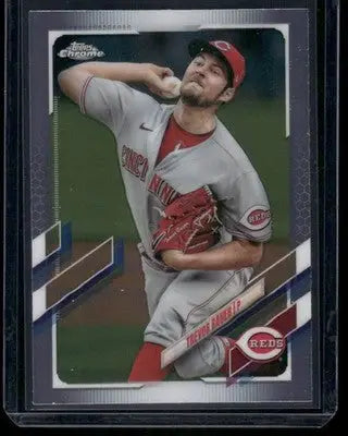 2021 Topps Chrome Trevor Bauer #77 Baseball - Baseball Card Single