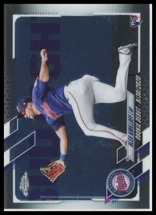 2021 Topps Chrome Update Alex Kirilloff USC11 Minnesota Twins Baseball NM - Baseball Card Single