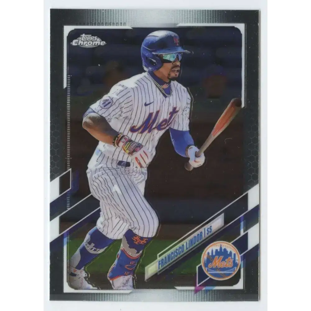 2021 Topps Chrome Update #USC1 Francisco Lindor NM-MT New York Mets Baseball Card