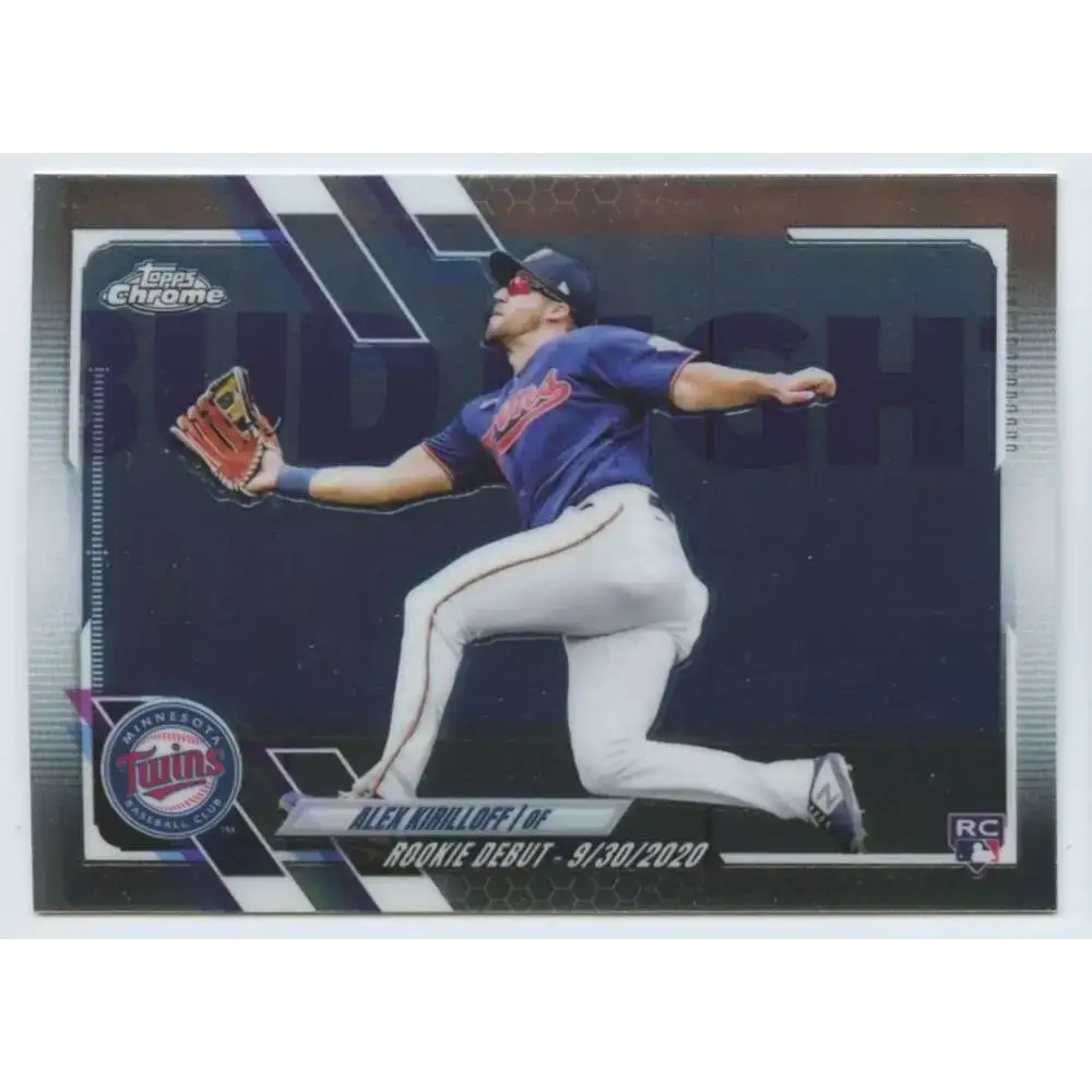 2021 Topps Chrome Update #USC11 Alex Kirilloff NM-MT RC Rookie Minnesota Twins Baseball Card - Trading Cards