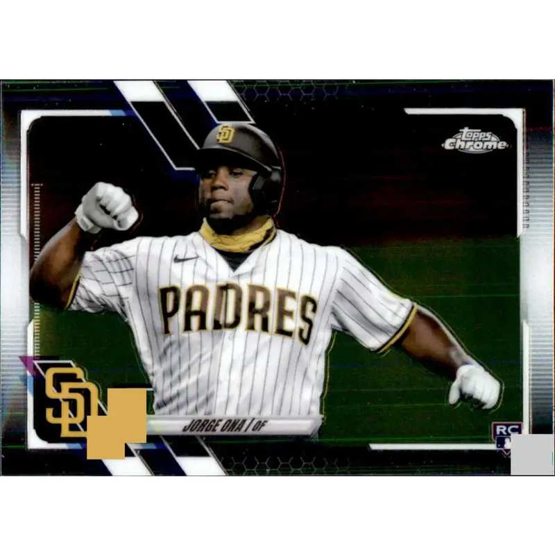 2021 Topps Chrome Update #USC13 Jorge Ona NM-MT RC Rookie San Diego Padres Baseball Card - Baseball Card Single