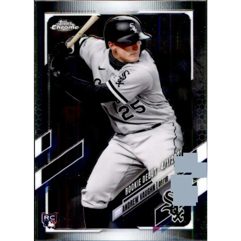 2021 Topps Chrome Update #USC19 Andrew Vaughn NM-MT RC Rookie Chicago White Sox Baseball Card - Baseball Card