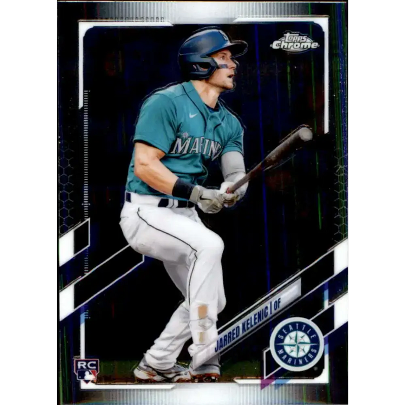 2021 Topps Chrome Update #USC20 Jarred Kelenic NM-MT RC Rookie Seattle Mariners Baseball Card - Baseball Card Single