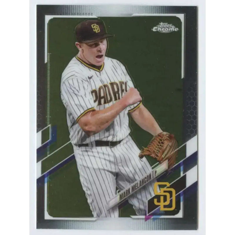 2021 Topps Chrome Update #USC24 Mark Melancon NM-MT San Diego Padres Baseball Card - Baseball Card Single