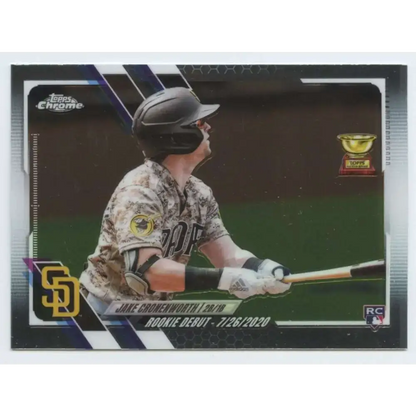 2021 Topps Chrome Update #USC25 Jake Cronenworth NM-MT RC Rookie San Diego Padres Baseball Card