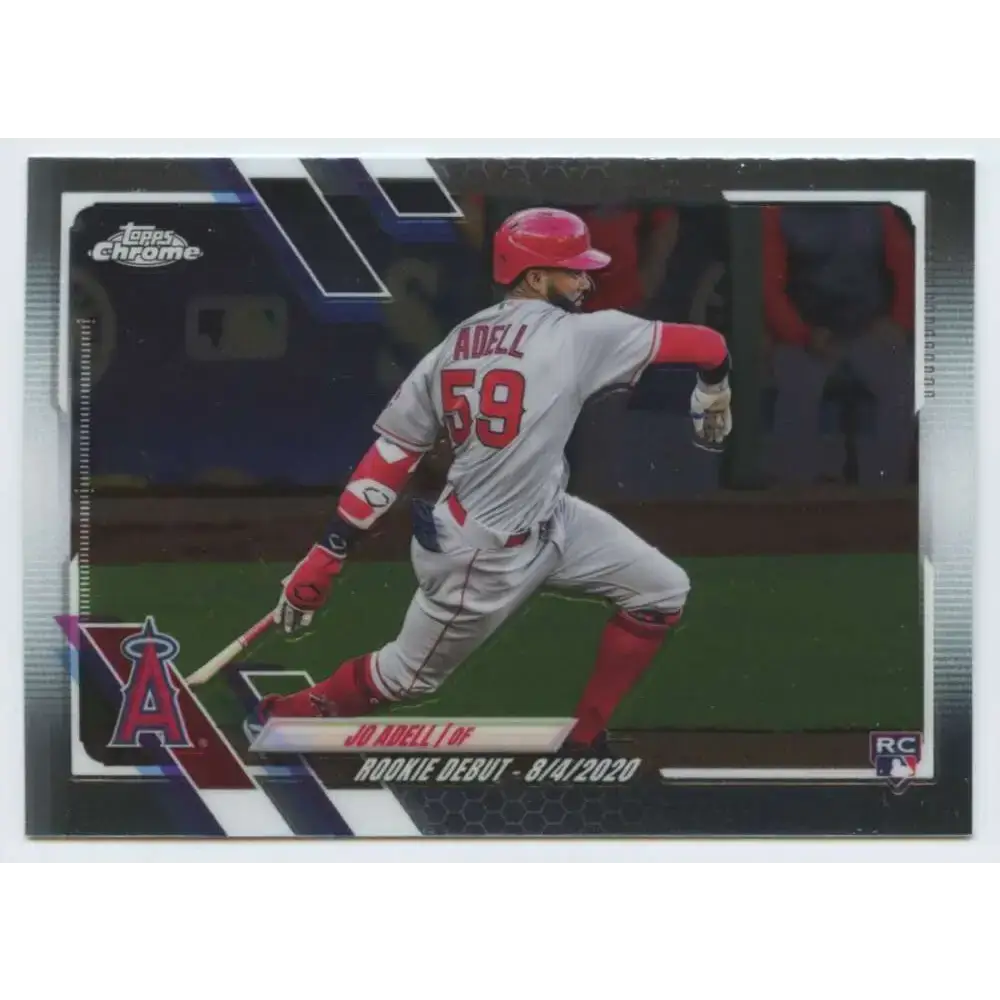 2021 Topps Chrome Update #USC40 Jo Adell NM-MT RC Rookie Los Angeles Angels Baseball Card - Baseball Card