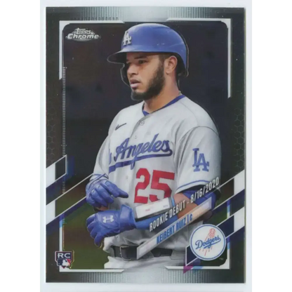 2021 Topps Chrome Update #USC47 Keibert Ruiz NM-MT RC Rookie Los Angeles Dodgers Baseball Card - Baseball Card