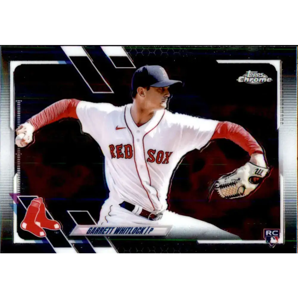 2021 Topps Chrome Update #USC5 Garrett Whitlock NM-MT RC Rookie Boston Red Sox Baseball Card - Baseball Card